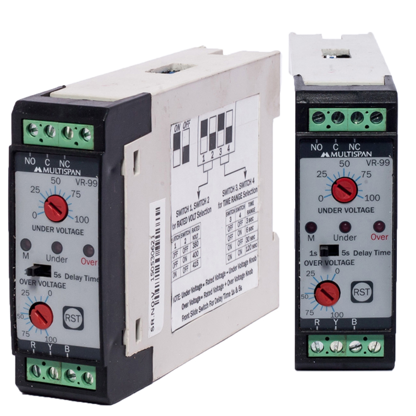 Three Phase Over Voltage & Under Voltage